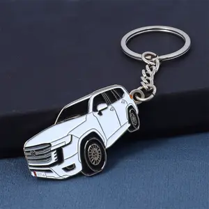 High Quality Custom Zinc Alloy Car Shape Keychain Metal Car Key Chain