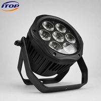 Projecteur LED DMX512 18W SHE-WaSAP0712D RGBW pour spectacles en direct, tournées et événements