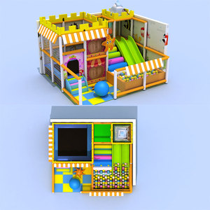 <span class=keywords><strong>Alquiler</strong></span> personalizado demolición Cosplay casa supermercado juegos de interior Mini zona <span class=keywords><strong>ciudad</strong></span> parque infantil niños interior - Product Image 4