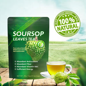 Chinapherds produk kesehatan, kantung teh daun Soursop Organik produk kesehatan kaya vitamin - Product Image 4