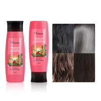 Ensemble Shampooing et Après-Shampooing Réparateur OEM Radiance, Huile d'Argan et de Cacao, Renforce et Répare les Cheveux Abîmés, Produits de Soins Capillaires Nourrissants
