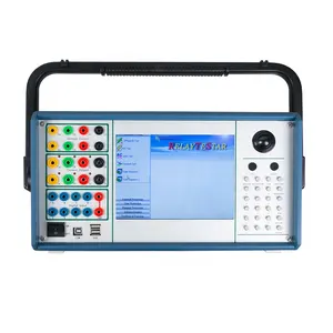 6 phase current output advanced microcomputer relay protection tester secondary injection test kit