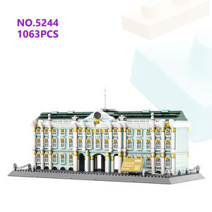 Wange 5244 Winter Palace Creative Assembly Block Bricks Model Kids Educational Building Block Set Plastic Collection Toy Juguete - Product Image 1