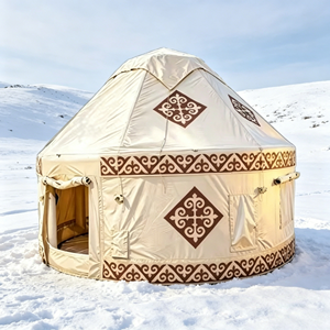 Tente <span class=keywords><strong>yourte</strong></span> gonflable avec structure <span class=keywords><strong>en</strong></span> PVC, grand abri solaire extérieur et hébergement - Product Image 5