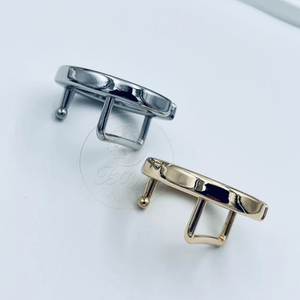 Boucle de ceinture TANAI de style vintage en alliage de zinc de 30 mm, sans nickel, écologique, accessoires de sécurité professionnels et classiques - Product Image 4