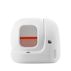 White Intelligent Wifi Smart Pet Toilet Automatic Cat Litter Box