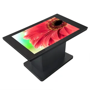 מוצר חדש LCD פרסום התאמה אישית מסך מגע עמיד שולחן משחק אינטראקטיבי ממשק USB שולחן מגע חכם הכל באחד