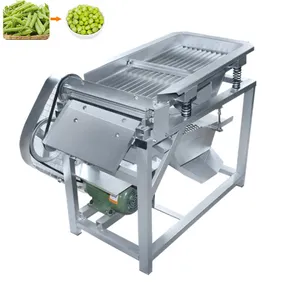 Automatic Green Bean Pea Shelling Machine Bean Soybean Peeler Sheller Hulling Machine