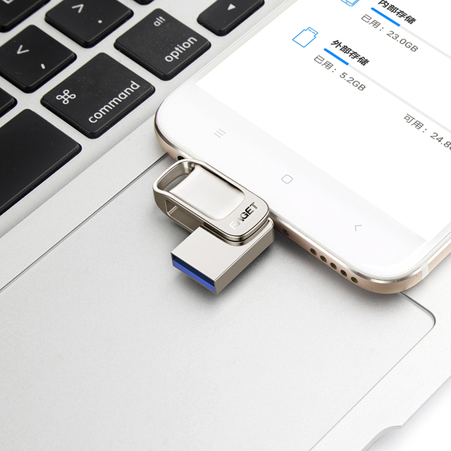 EAGET Wholesale OTG USB 3.0 16GB 32 GB 64GB 64 GB 128GB 1TB 2 TB PanDrive Custom Size Thumb Drive Pen Drive