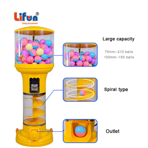LIFUN Factory Wholesale Commercial Small Gumball Machine Capsule Toy Vending Coin Operated Cheap for Indoor Game Centers - Product Image 5