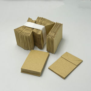 Sacs en papier kraft biodégradables de qualité environnementale pour noix, sandwichs, pain, petit-déjeuner, emballage alimentaire - Product Image 2