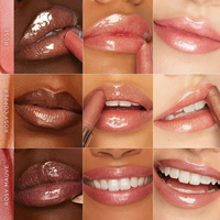 Gloss à lèvres teinté nourrissant, texture soyeuse naturelle vegan longue durée, super juteux, rose, marque privée
