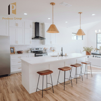 Ensemble complet de meubles de cuisine modernes, design complet pour la maison, meubles de cuisine, armoires de cuisine