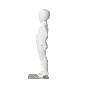 Niño realista blanco con brazos Akimbo maniquí de cuerpo completo para niños - Product Image 4