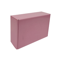 KM kundenspezifischer druck papier-versandkarton versandboxen wellpappe geschenkversandkartons versand papier rosa verpackungsboxen