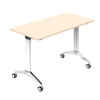 Petit bureau scolaire rabattable mobile bureau conférence réunion informatique formation bureaux meubles avec roues bureau modulaire Table pliante