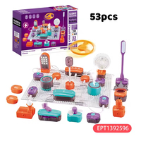 Ensemble de blocs de construction électroniques STEM EPT, kit de découverte électronique DIY, projet scientifique physique, jouet pour enfants de 6 ans et plus