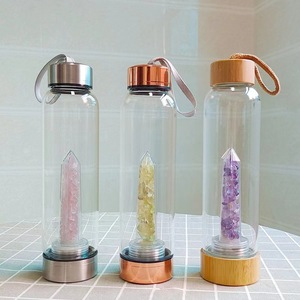 Botella de Agua de Piedras Semipreciosas de Jade Nefrita Jaspe Oceánico Artesanal, Novedad 2026, ¡Venta Caliente! - Product Image 2