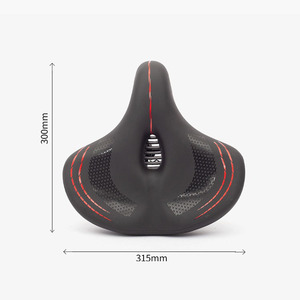 <span class=keywords><strong>Asiento</strong></span> de <span class=keywords><strong>Bicicleta</strong></span> Amplio y Confortable, <span class=keywords><strong>con</strong></span> Espuma Viscoelástica que Absorbe los Impactos, <span class=keywords><strong>con</strong></span> Respaldo - Product Image 5
