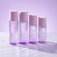 Flacons vides de luxe pour gel douche et lotion d'hôtel, en PETG, avec pompe pulvérisatrice, impression sérigraphique, design gratuit pour soins de la peau, shampoing et produits corporels