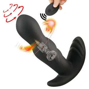 Anal Vibrator Điều Khiển Từ Xa Tuyến Tiền Liệt Massager Silicone Hậu Môn Đồ Chơi 360 Xoay Nam Mông Cắm Đồ Chơi Tình Dục Cho Nam Giới Người Lớn Đồng Tính Cửa Hàng