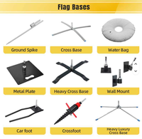 14ft /15ft /20ft Riesen-Federflagge Strandflagge mit Individuellem Logodruck für Outdoor-Sportveranstaltungen
