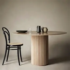8 koltuk mutfak masaları ve sandalyeler için yüksek kaliteli nordic yemek masası seti yemek masası seti