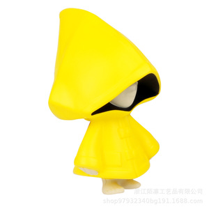 Juguete Antiestrés de Espuma con Forma de Personaje Amarillo con Capucha, Regalo de Anime, Artículos Promocionales para Fiestas - Product Image 4
