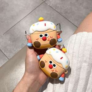 Para <span class=keywords><strong>Baseus</strong></span> MC1 Case Cute Cartoon Silicone Protect Earphone Cover para <span class=keywords><strong>Baseus</strong></span> MC 1 caja de auriculares fundas - Product Image 3