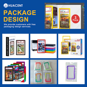 Bán buôn vật liệu bền Gradient PS A/C GC phân loại thẻ giao dịch Tấm cản bảo vệ Bảo vệ da mềm cản - Product Image 3