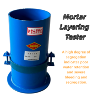 Testeur de stratification de mortier manuel de laboratoire de haute qualité – Équipement d'essai du ciment