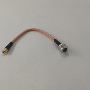 ชุดสายเชื่อมต่อแบบโคแอกเชียล RF พร้อมขั้วต่อแบบ Crimp สำหรับเสาอากาศ ขั้วต่อ SMA ตัวผู้ แบบ Crimp  และขั้วต่อแบบ Crimp สำหรับ Vers N ตัวเมีย  สาย RG142 - Product Image 4