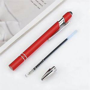Stylo bille en bambou personnalisé avec logo 4 couleurs - Vente en gros - Product Image 3