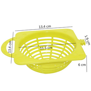 Lồng chim nhựa kín, lồng treo, dụng cụ ấp trứng, khay làm tổ cho chim bồ câu, vẹt, chim hoàng yến cao cấp - Product Image 2