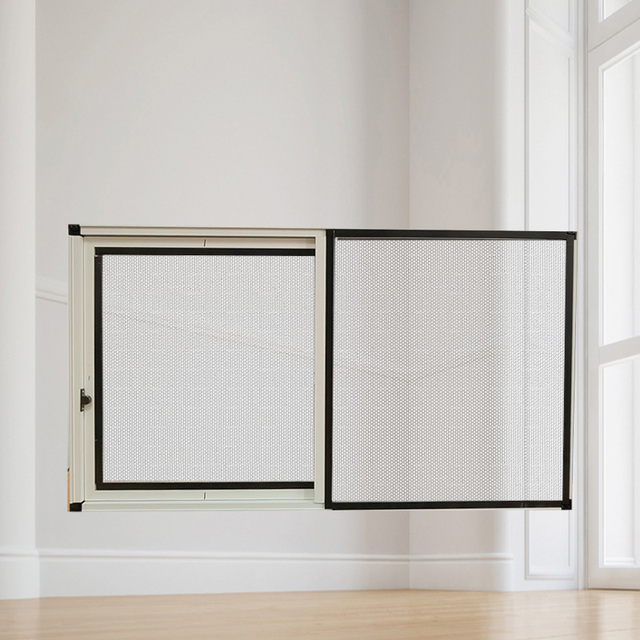 Aluminum Alloy Frame Fiberglass Flyscreen, Anti Mosquito Window Screen for Balcony & Residential House