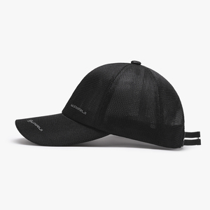 Cappello da baseball estivo ricamato per esterni, semplice e traspirante, unisex, con lettere, protezione solare, a becco d'anatra - Product Image 4