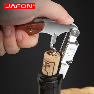<span class=keywords><strong>Tire</strong></span>-<span class=keywords><strong>bouchon</strong></span> <span class=keywords><strong>professionnel</strong></span> pour serveurs, outils de bar, manche en bois, acier inoxydable, personnalisable, Jafon, double charnière - Product Image 4