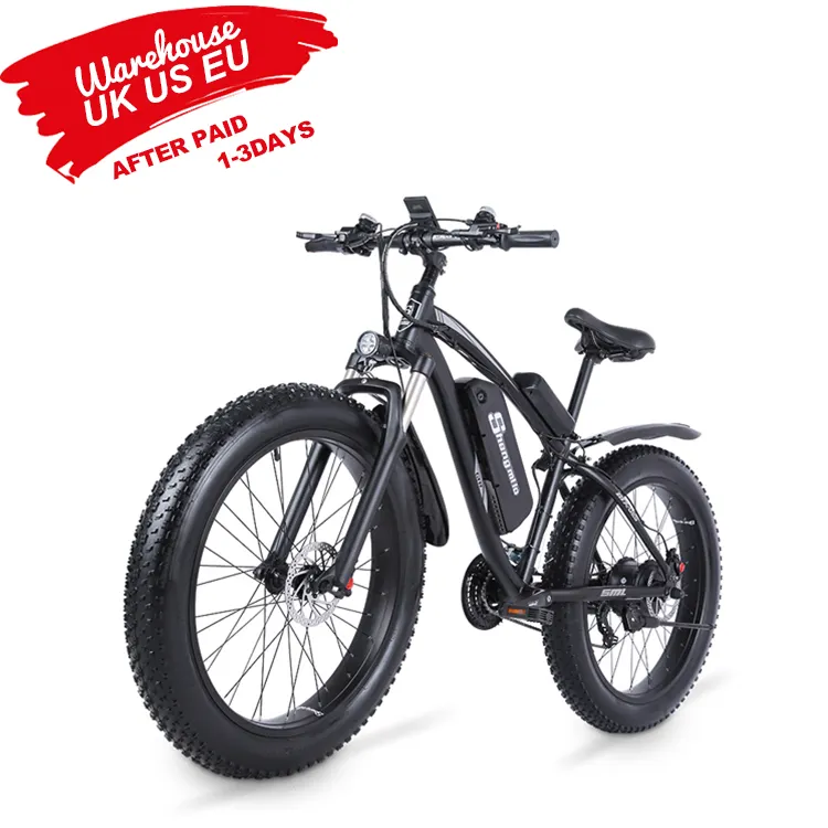 Professional high powered Warehouse US 26*4.0 Fat Tire 1000w Best off road electric bicycle Ebike Mountain Bike