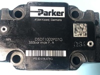 Vanne de commande hydraulique Parker DSDT1002P07G 012031800013, vanne de décharge