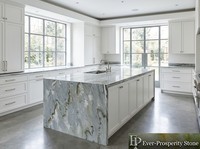 Dalles de marbre gris veiné polies modernes, pierre naturelle grecque, taille personnalisée, pour projets de villas et hôtels