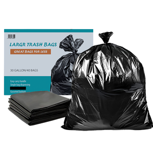 Hộ Gia Đình Chất Lượng Cao Nhựa Lớn Giá Thấp 50L 80L <span class=keywords><strong>100L</strong></span> 120L 240L Nhiệm Vụ Nặng Nề Màu Đen Thùng Rác Túi Nhà Thầu Thùng Rác Bin Lót - Product Image 5