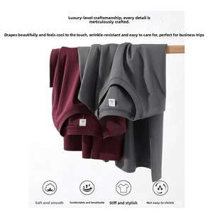 Camiseta de Manga Corta con Logotipo Personalizado, 50 Unidades, Amoníaco Líquido, Mercerizada, 100% Algodón, 210g, Tejido Sólido, Corte Regular, Estilo Vintage, Holgada - Product Image 2