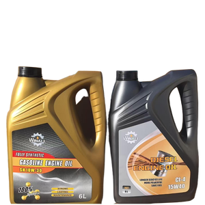 Aceite de motor de aceite de coche, aceite de motor sintético 1L ~ 208L 1L, motor lubricante de coche de gasolina completamente - Product Image 1