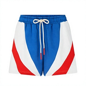 Shorts de Algodón de Cintura Alta para Mujer, Cintura Elástica, Tejido 100% Algodón, Transpirables, Corte Regular, Cintura Media, Talla Grande Premium - Product Image 1