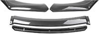 RAPOW pour MG ZS EV MG6 EZS HS EHS Spoiler de pare-chocs avant en fibre de carbone motif PP noir OLIVER Compatible