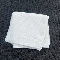 Couverture d'emmaillotage en tricot crochet douce et chaude unisexe pour la literie des enfants garçons et filles