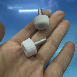 Furniture Felt Pad <b>Adjustable</b> Plastic Feet With Screws For Height <b>Adjustment</b> Modern Style <b>Table</b> Chair <b>Legs</b> - Product Image 3