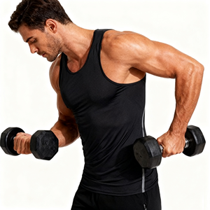 Ropa deportiva de gimnasio para hombre, camisetas activas de Color sólido para hombre, camisetas sin mangas ajustadas de compresión de secado rápido, camisetas sin mangas para hombre - Product Image 2