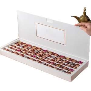 Panier à pâtisseries personnalisé Kilim Baklava Diwali <span class=keywords><strong>turc</strong></span> Boîte d'emballage en carton Boîte BonBon chocolat - Product Image 6