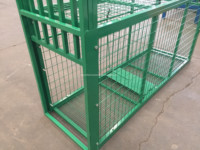 Longueur 2200mm high1350mm carré nature acier animal sauvage cage de porc piège